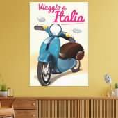 イタリア旅行ポスター印刷 キャンバスプリント (インサイチュ (リビング))