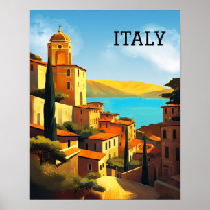 イタリア旅行ポスター ポスター