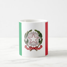 イタリア旗のスマホケース コーヒーマグカップ