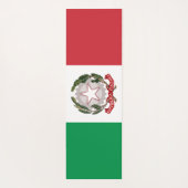 イタリア旗のスマホケース ヨガマット (裏面)