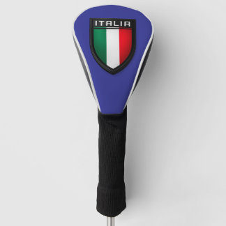 イタリア旗ゴルフカバー ゴルフヘッドカバー