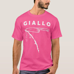 イタリア映画のスリラー・スラッシャー・ホラー・サスペンス「ジャッロ」 Tシャツ