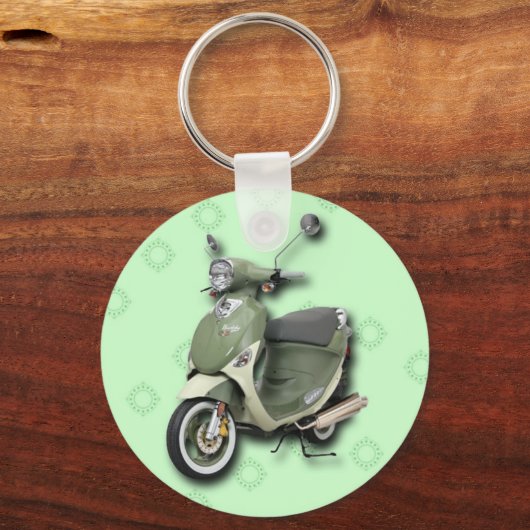 イタリア本物のバディ国際的スクーター キーホルダー (正面)