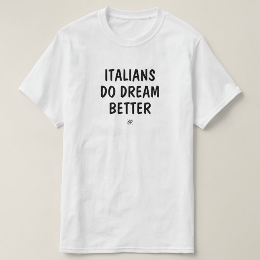 イタリア流 Tシャツ (デザイン正面)