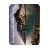 イタリア海辺の町、美しいアマルフィ海岸 マグネット (縦)