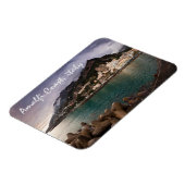 イタリア海辺の町、美しいアマルフィ海岸 マグネット (左側)