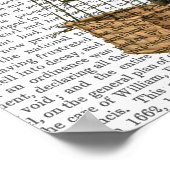 イタリア熱気球 ポスター (角)