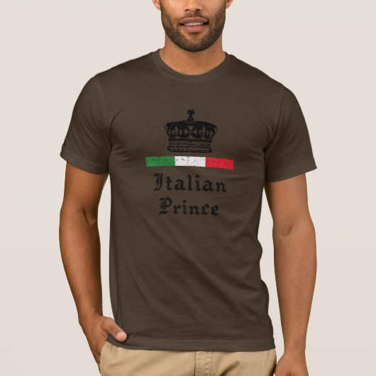 イタリア王子メンズTシャツ Tシャツ (正面)