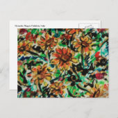 イタリア産ひまわり ポストカード (正面/裏面)