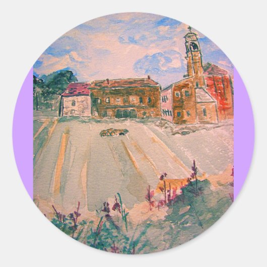 イタリア産 ラウンドシール (正面)