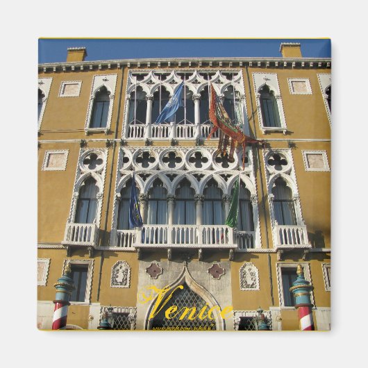 イタリア磁石，ヴェネツィア マグネット (正面)