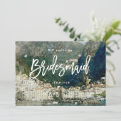 イタリア私の新婦付添人の提案カードです サンキューカード (スタンド正面)