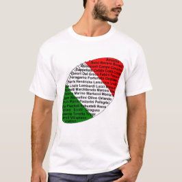 イタリア系アメリカ人のアメリカンフットボール選手 Tシャツ