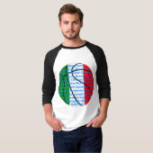 イタリア系アメリカ人のバスケットボール選手 Tシャツ (正面フル)