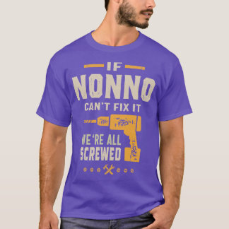 イタリア系アメリカ人の男性へ Nonno(おじいちゃん)ができないなら私がやる!プレゼント おじいち Tシャツ