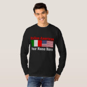イタリア系アメリカ人 Tシャツ (正面フル)