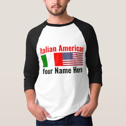 イタリア系アメリカ人 Tシャツ (正面)