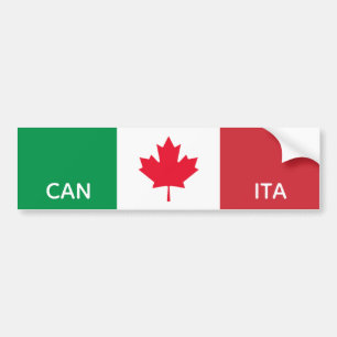 イタリア系カナダ人の誇り バンパーステッカー