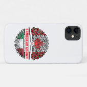 イタリア系カナダ人 カナダ 木の根 元旗 Case-Mate iPhoneケース (裏面(横))