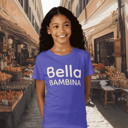 イタリア系シチリア系ベラ・バンビーナ Tシャツ