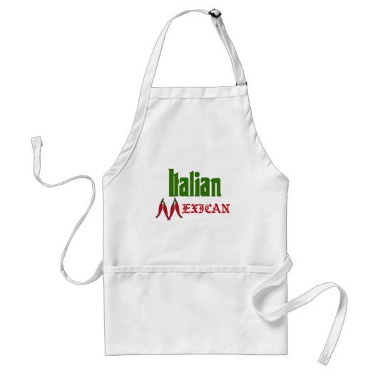 イタリア系メキシコ人エプロン スタンダードエプロン (正面)