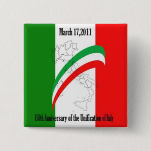 イタリア統一150周年 缶バッジ