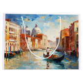 イタリア絵を描ヴェネツィア ラージペーパーバッグ (裏面)