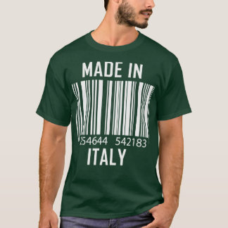 イタリア製バーコーおもしろいド1 Tシャツ