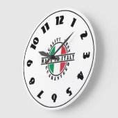 イタリア製時計 ラージ壁時計 (傾斜)