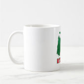 イタリア製:スタイルを楽しむ コーヒーマグカップ (左)