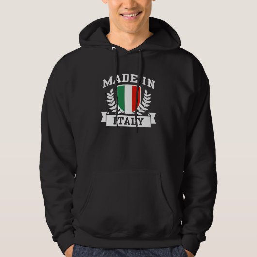 イタリア製 パーカ (正面)