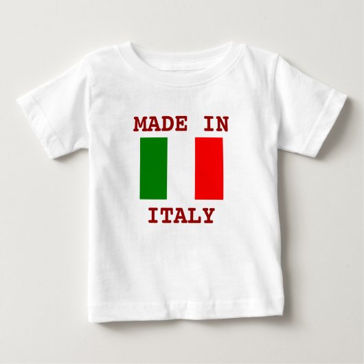 イタリア製 ベビーTシャツ (正面)