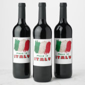 イタリア製 ワインラベル (ボトル)