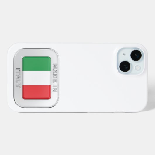 イタリア製 Case-Mate iPhoneケース (裏面 (横))