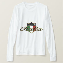 「イタリア製」Tシャツ