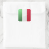 イタリア角光沢フラグ スクエアシール (バッグ)