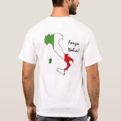 イタリア誇りを持ったなII Tシャツ (裏面)