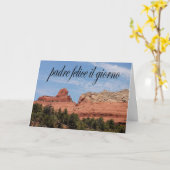 イタリア語の父の日カード カード (黄色い花)