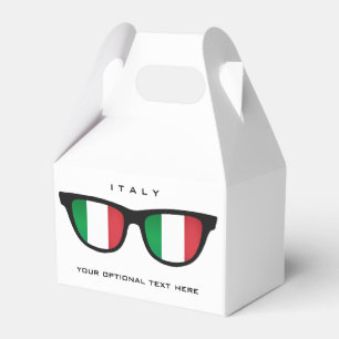 イタリア語はカスタムな文字及び色の好意箱を影で覆います フェイバーボックス