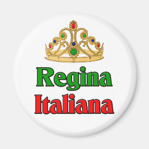 イタリア語レジーナ(イタリアンな女王) マグネット