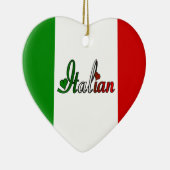 イタリア語 セラミックオーナメント (右)