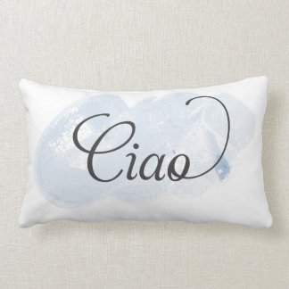 イタリア語- Ciao ランバークッション