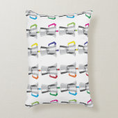 イタリア語Moka アクセントクッション (正面(垂直))