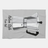 イタリア語Moka キッチンタオル (横)