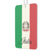 イタリア車の空気フレッシュナーイタリアン旗 カーエアーフレッシュナー (左)
