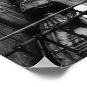 イタリア運河，ベネチア ポスター (角)