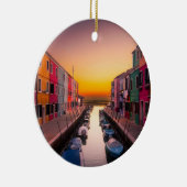 イタリア都市景観 セラミックオーナメント (右)