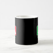 イタリア野球ファン イタリア国旗 クリック 欧州 コーヒーマグカップ (中央)