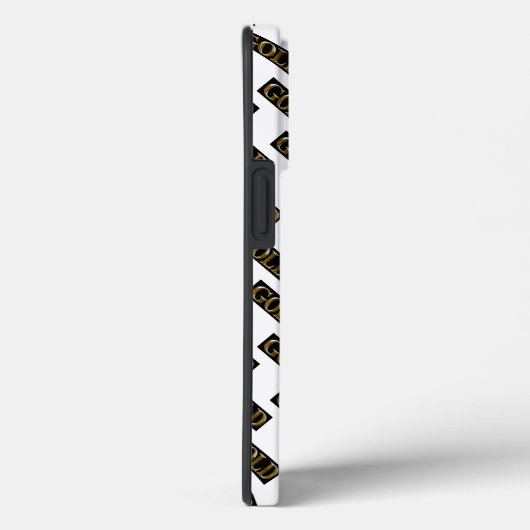 イタリア金ゴールド Case-Mate iPhoneケース (裏面 / 右)