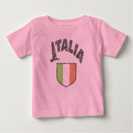 イタリア長袖幼児シャツ ベビーTシャツ